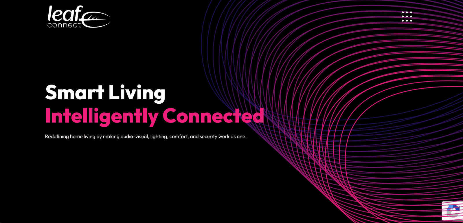 Leaf Connect website preview